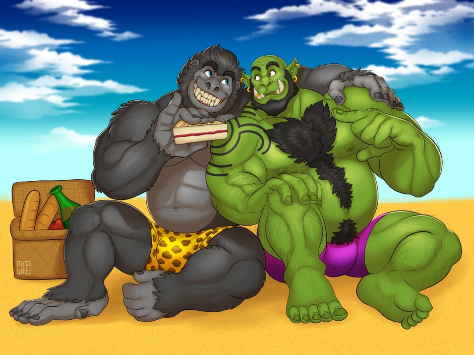 Лапа обезьяны