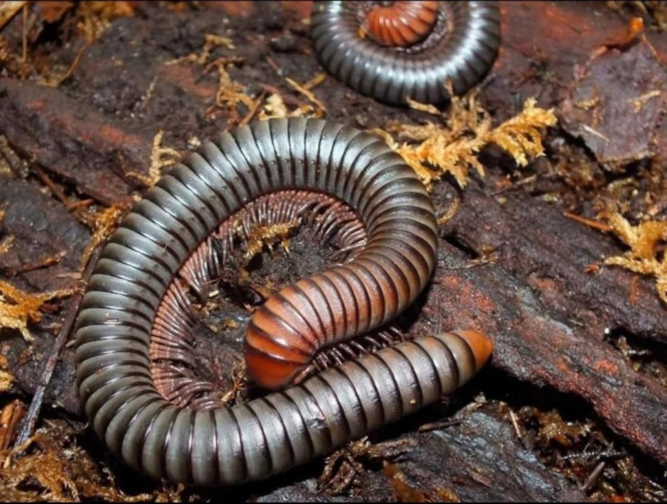 Крымская многоножка кивсяк