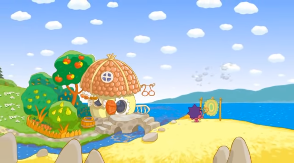 Смешарики домик ежика