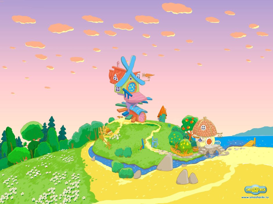 Смешарики домик Кроша