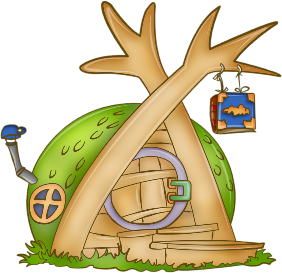 Домик для насекомых из пня