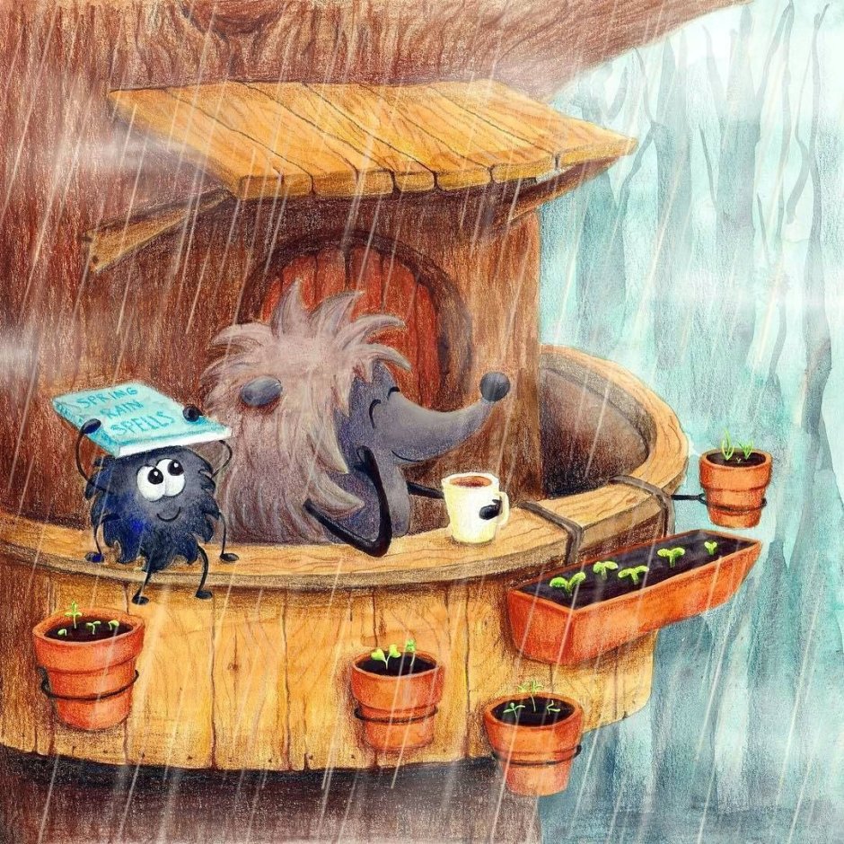 Иллюстрирование сказок Сергея Козлова