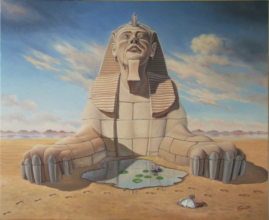 Кот в шапке