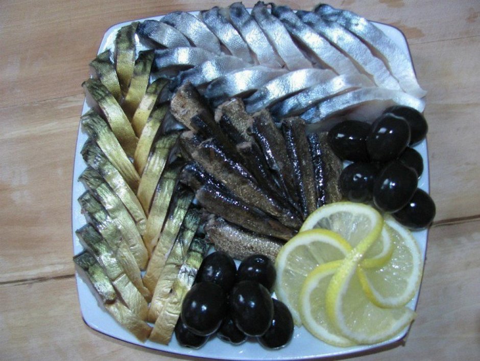 Рыбная нарезка