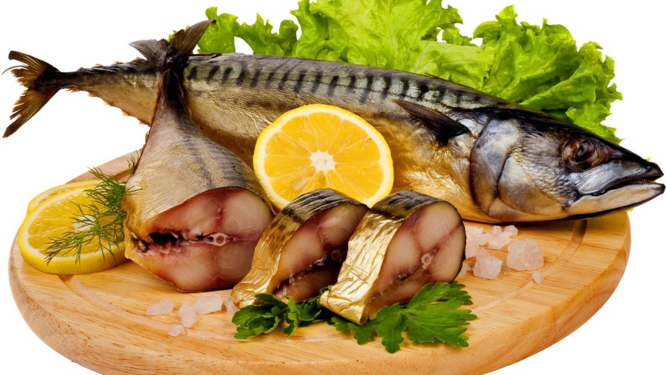 Рыба горячего копчения скумбрия