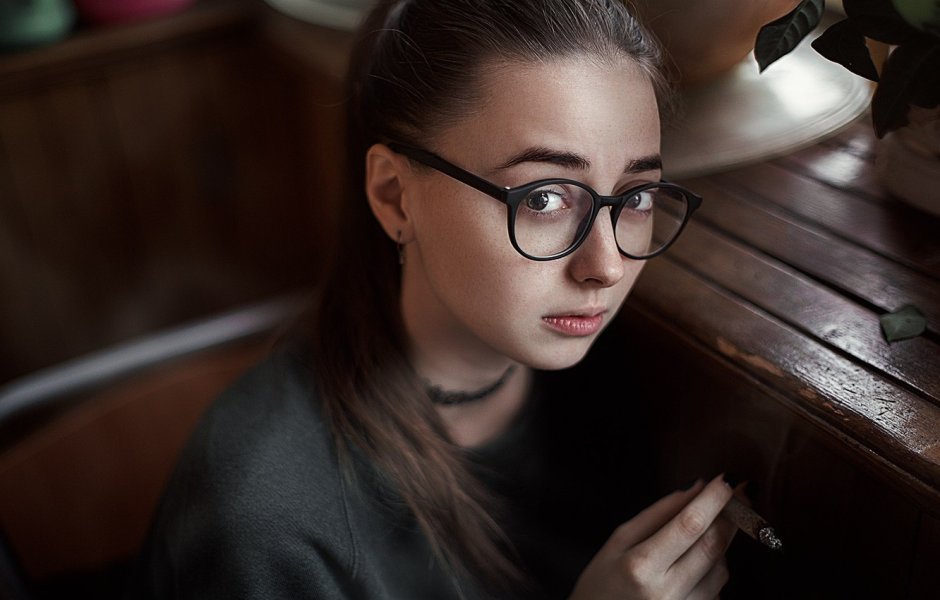 Кошка в офисе
