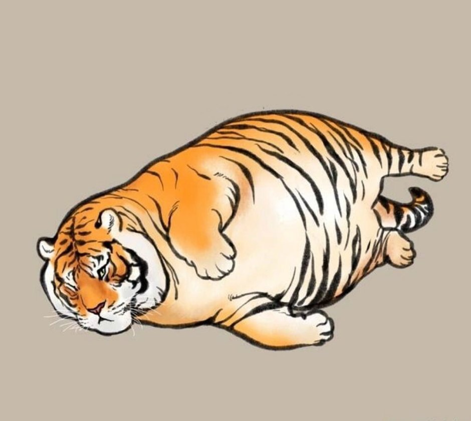 Жирные животные аниме