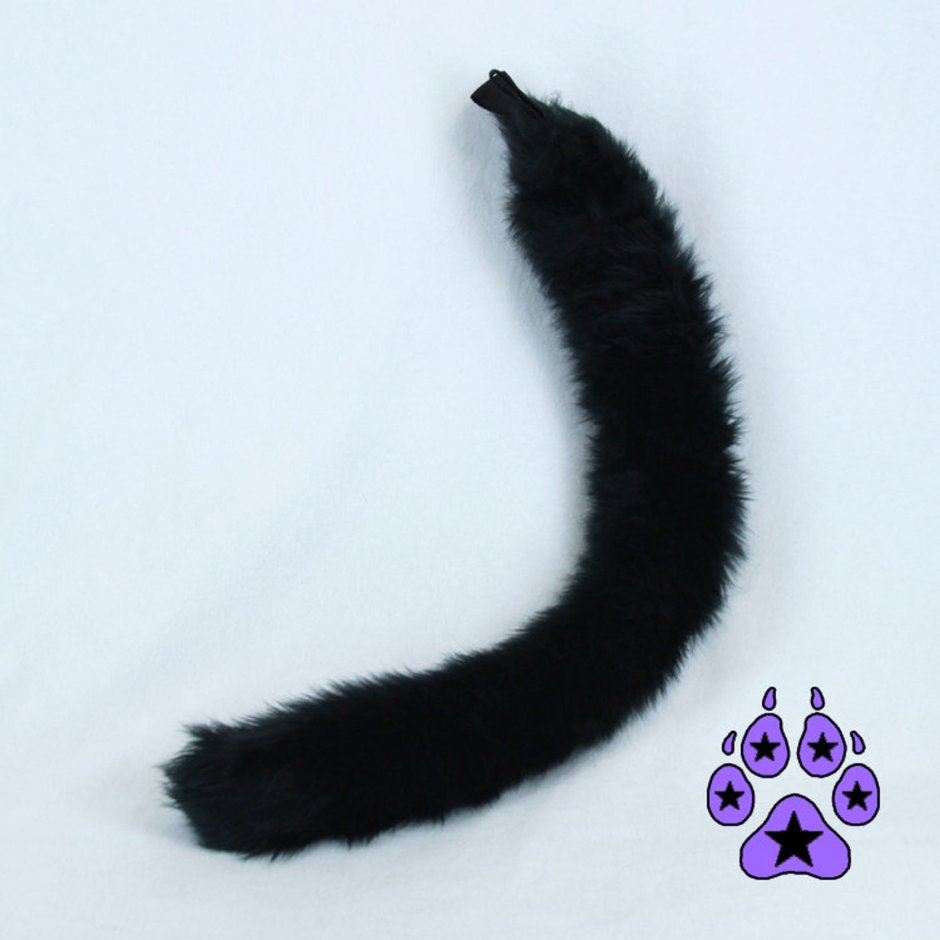 Кошачий хвост для костюма