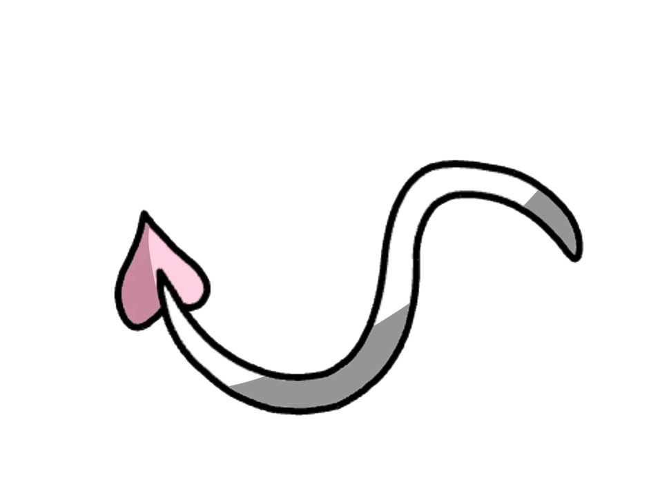 Ушки и хвостик волка