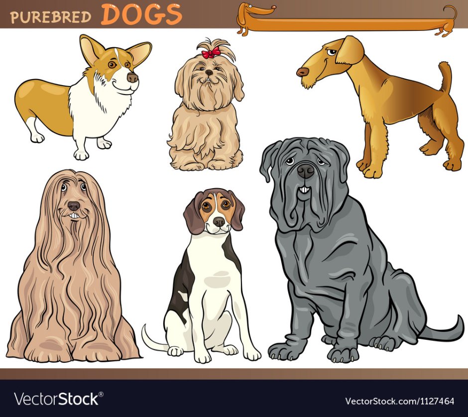 Все собаки породы мультяшные