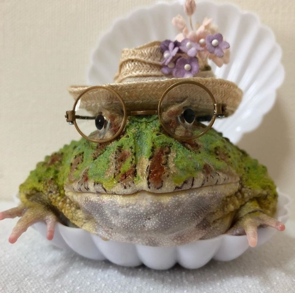 Лягушки в живописи