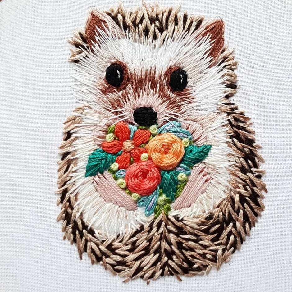 Микровышивка гладью