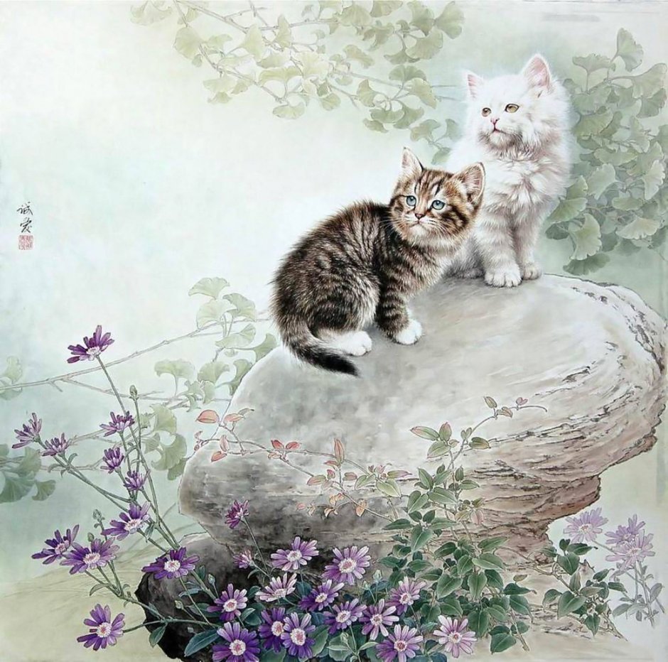Китайский художник XING Chengai