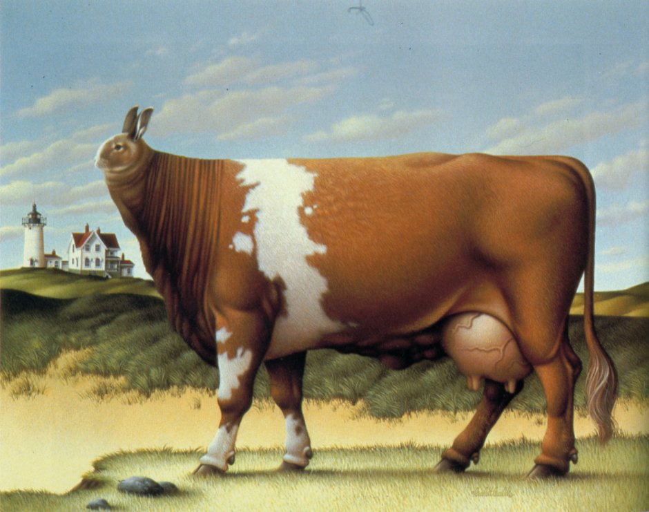 Бык и кролик