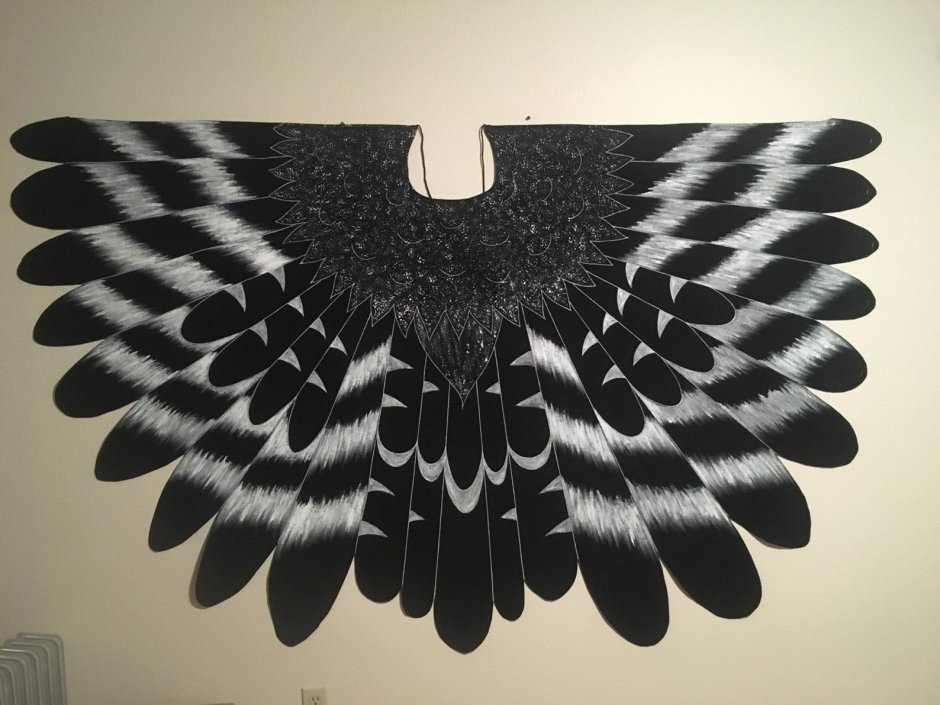 Накидка Крылья птицы