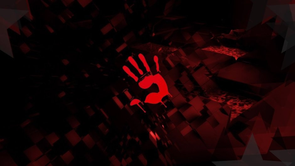 Красный игровой фон