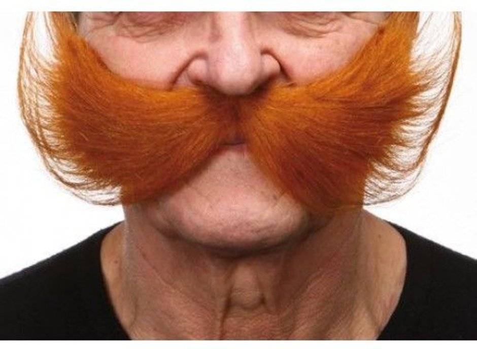 Рыжий мужчина с усами