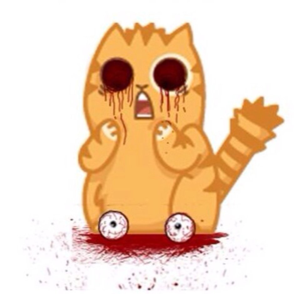 Персик с глазами