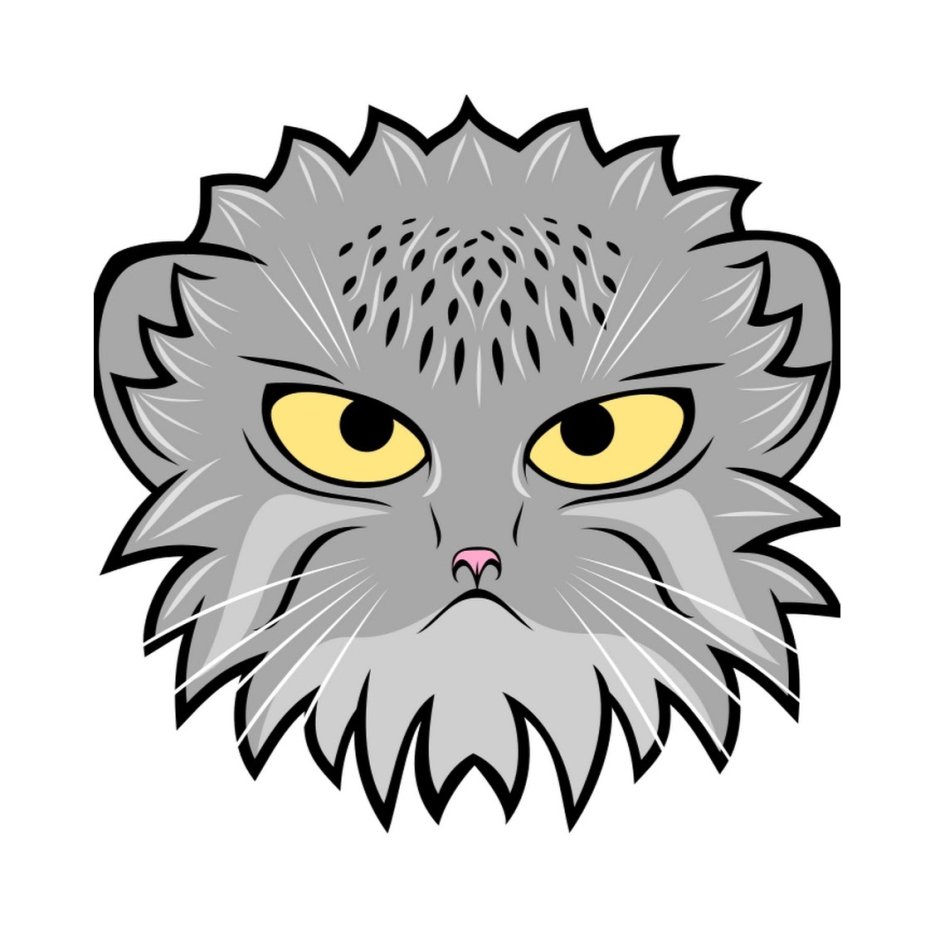 Маска кота манула