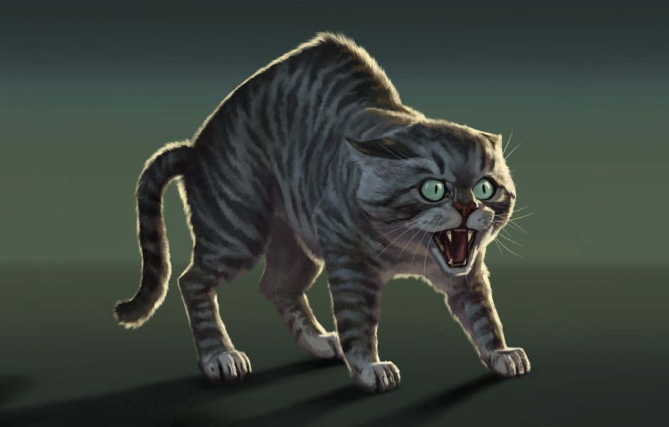 Кот арт