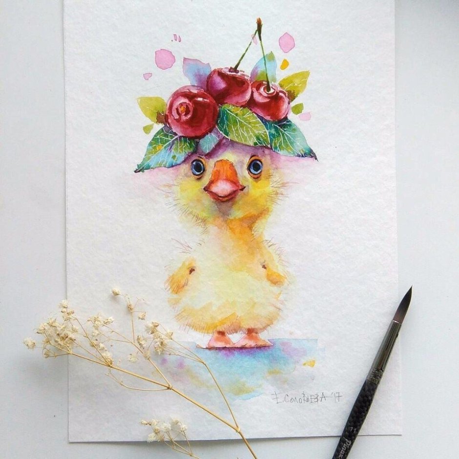 Кролик и цыпленок