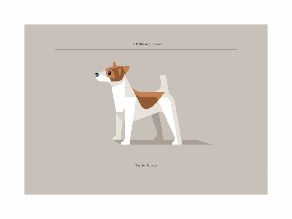 Собака Джек Рассел и кега