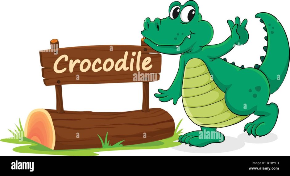Крокодил на английском