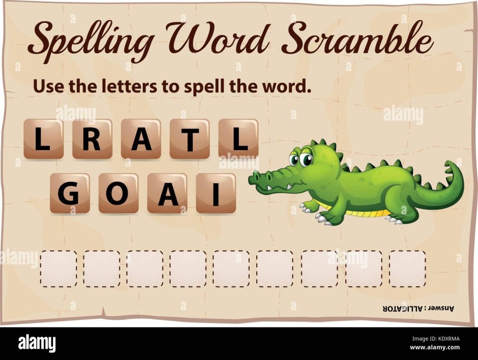 Буква к крокодил