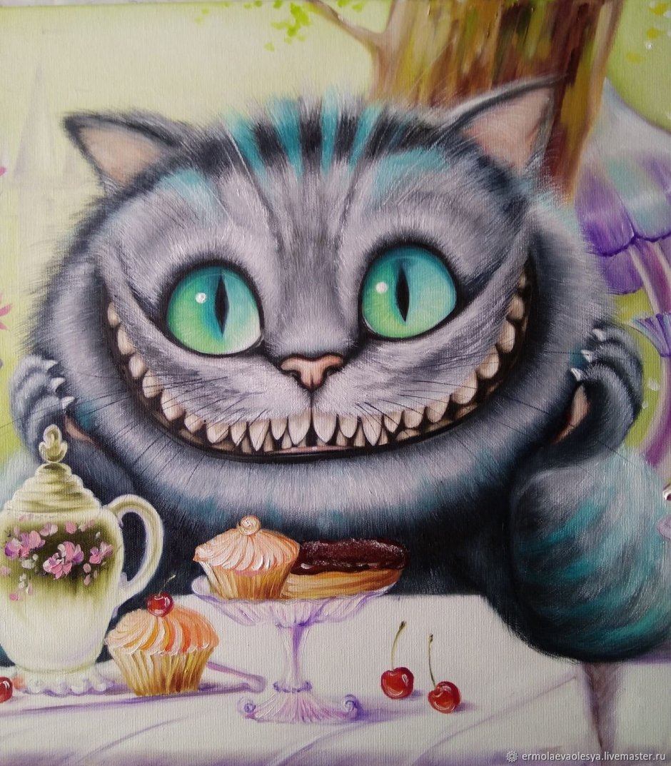 Улыбка кота из Алисы в стране чудес