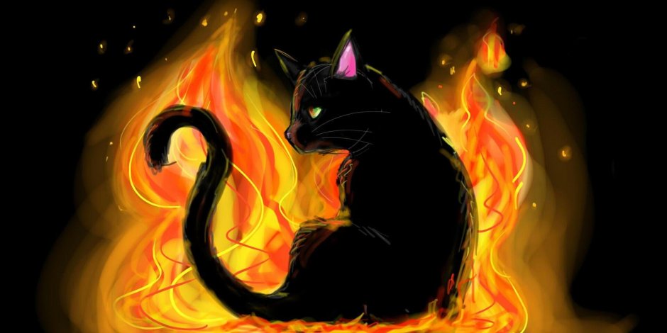 Кот из дыма