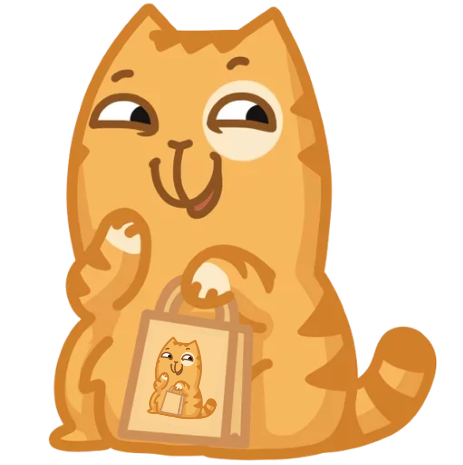 Стикеры. Кот