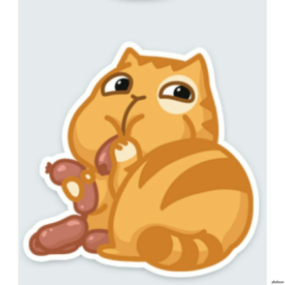 Стикеры ВК персик