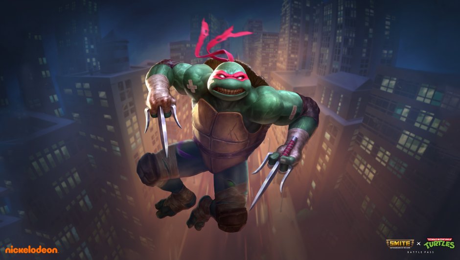 Smite Черепашки ниндзя