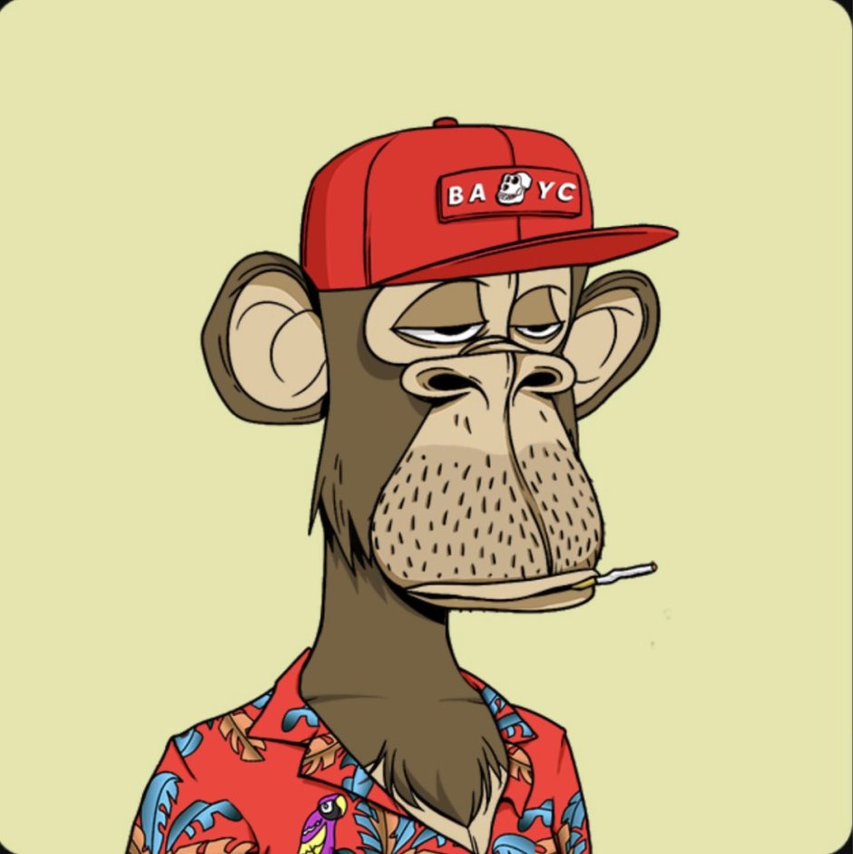NFT обезьянка
