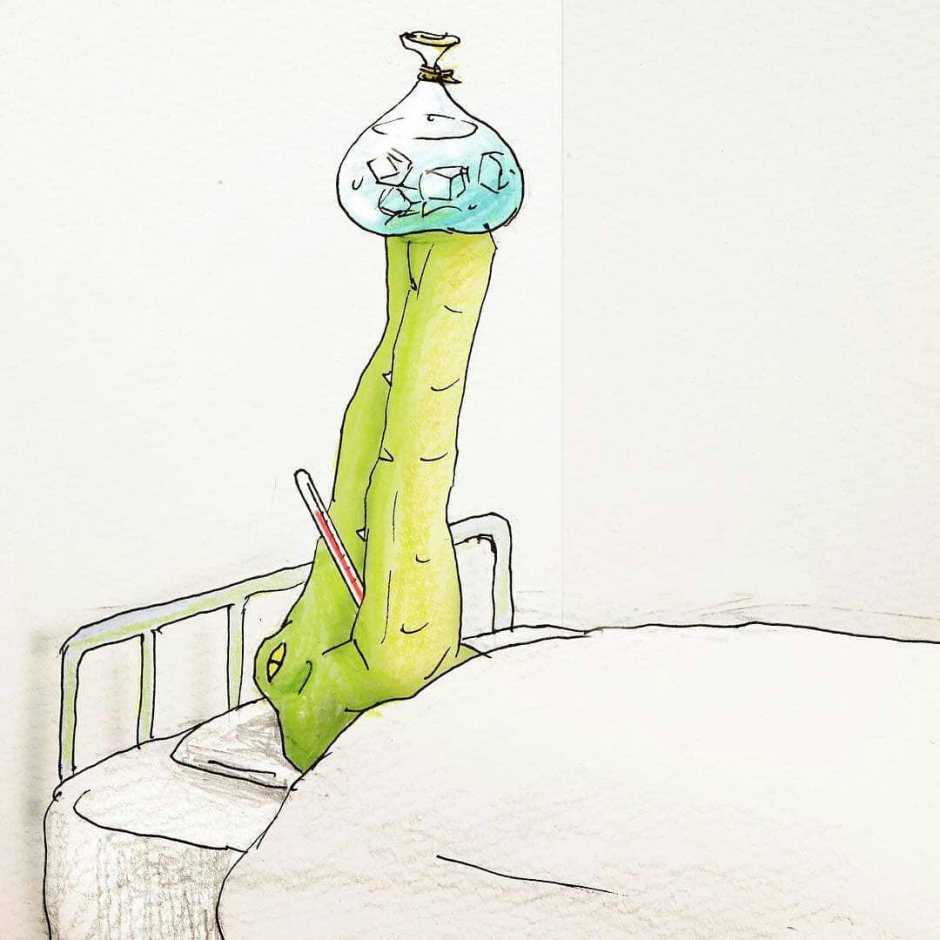 Крокодил мультяшный злой