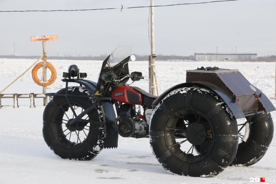 Вездеходы на шинах низкого давления