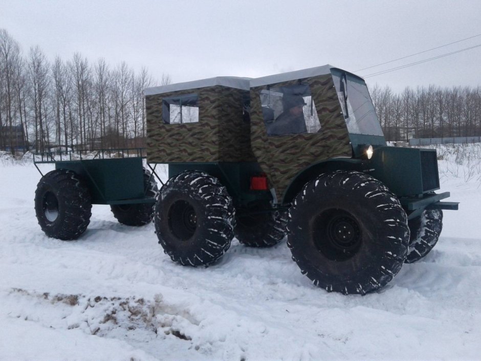 Каракат 4*4 переломка 4х4