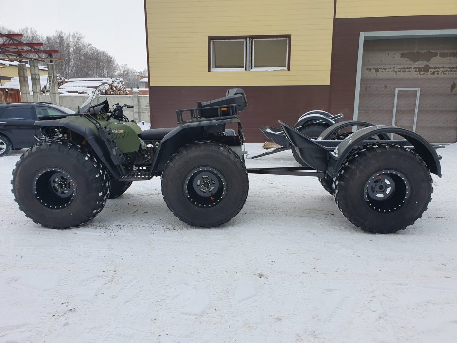 Караката на колесах т150