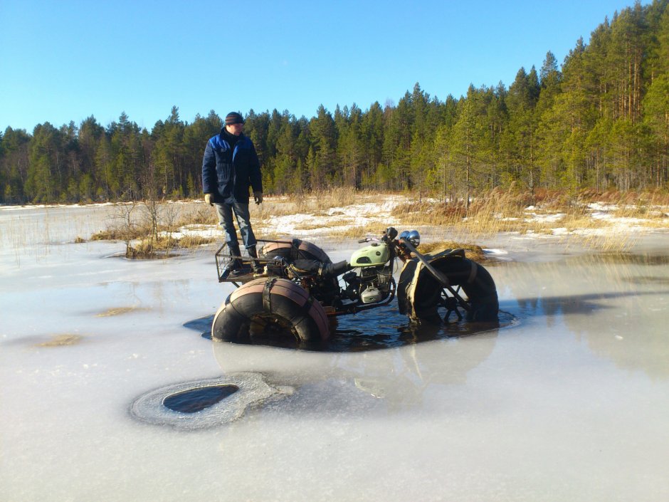 Трицикл пневмоход Шограш