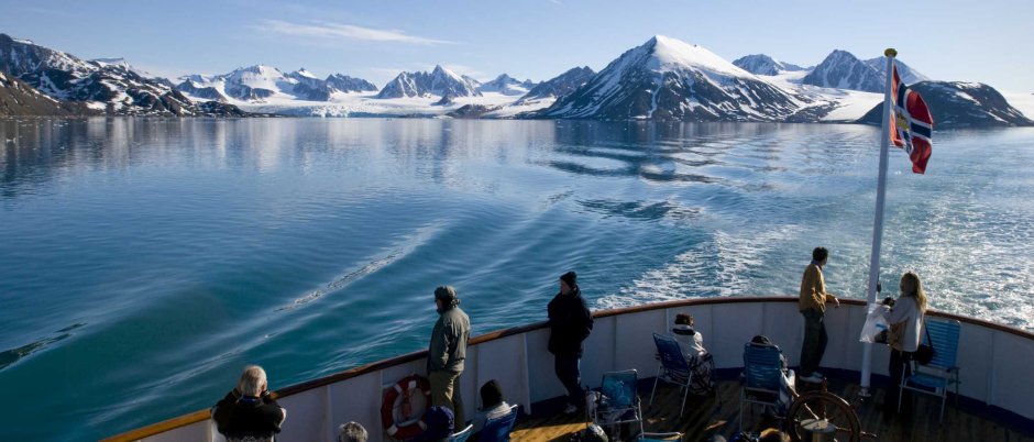 Арктический туризм остров Шпицберген