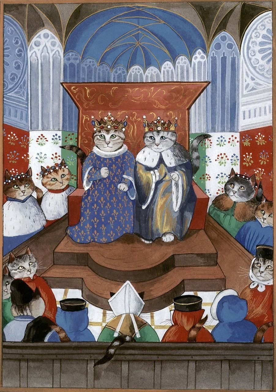 Котики средневековья