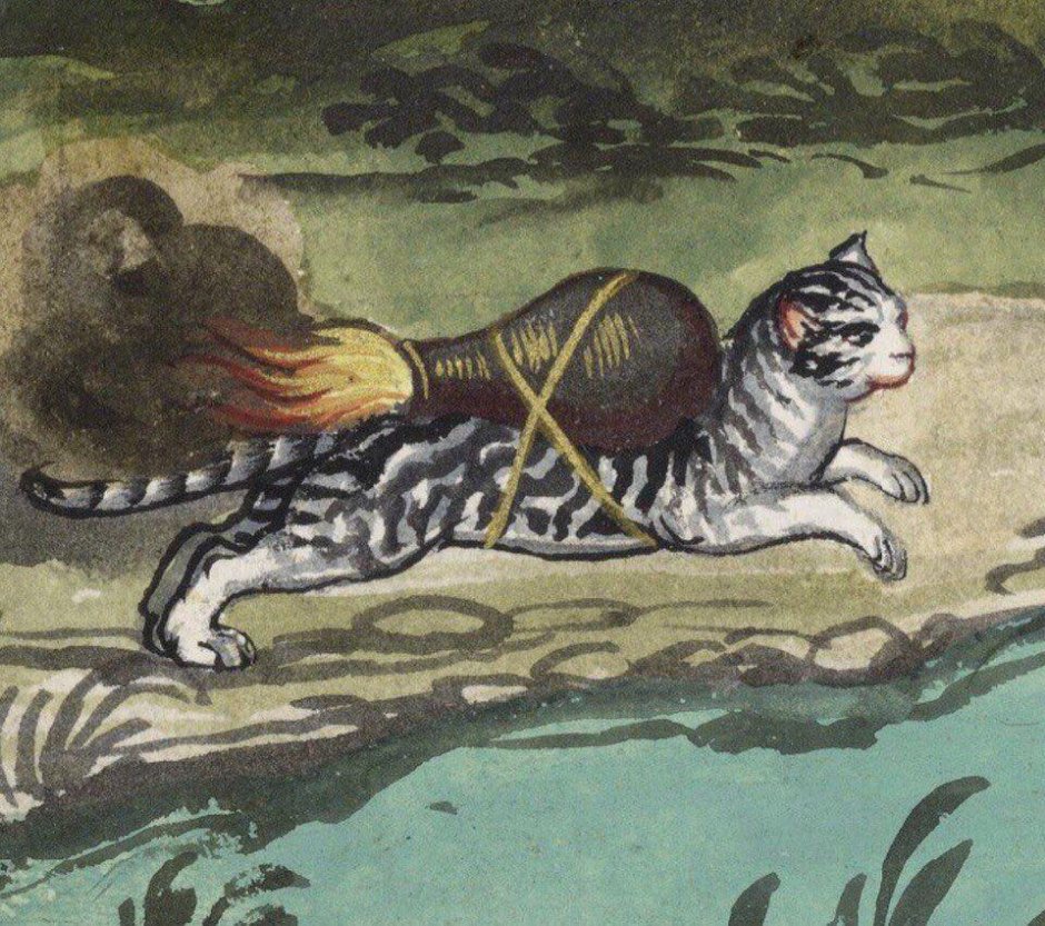 Колода средневековых кошек