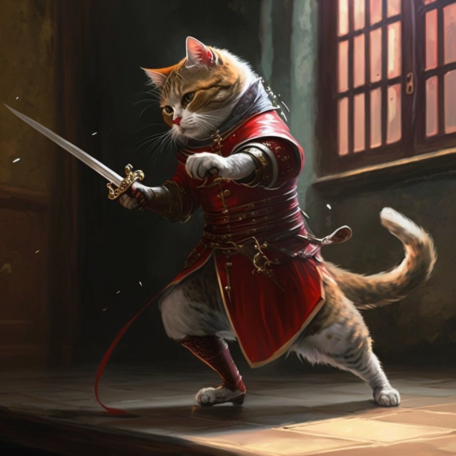 Коты средневековья