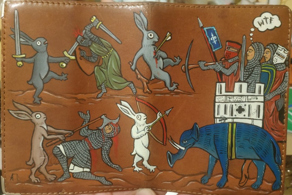 Бестиарий кот средневековье