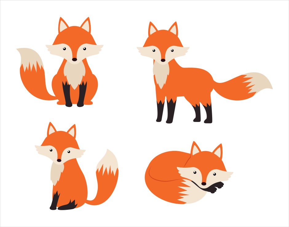 Лиса svg