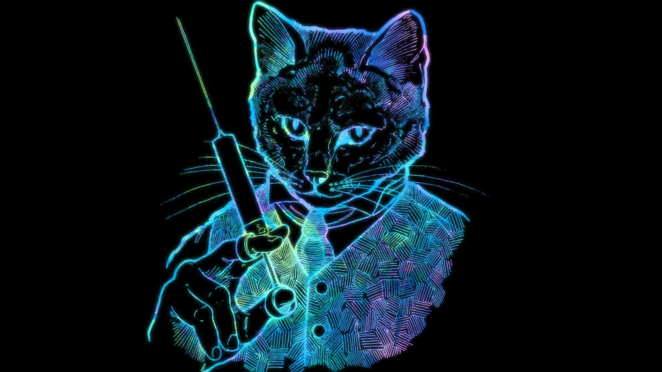 Котики арт