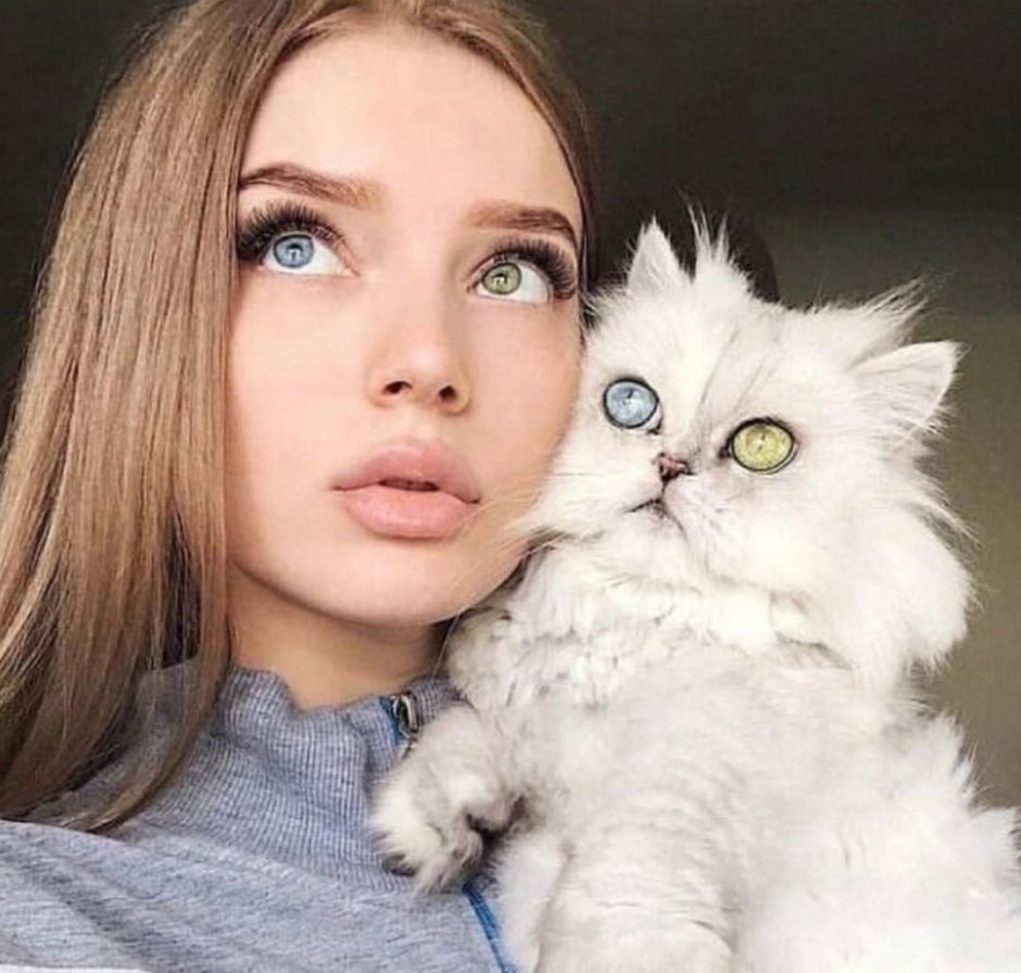 Разноцветные глаза у человека