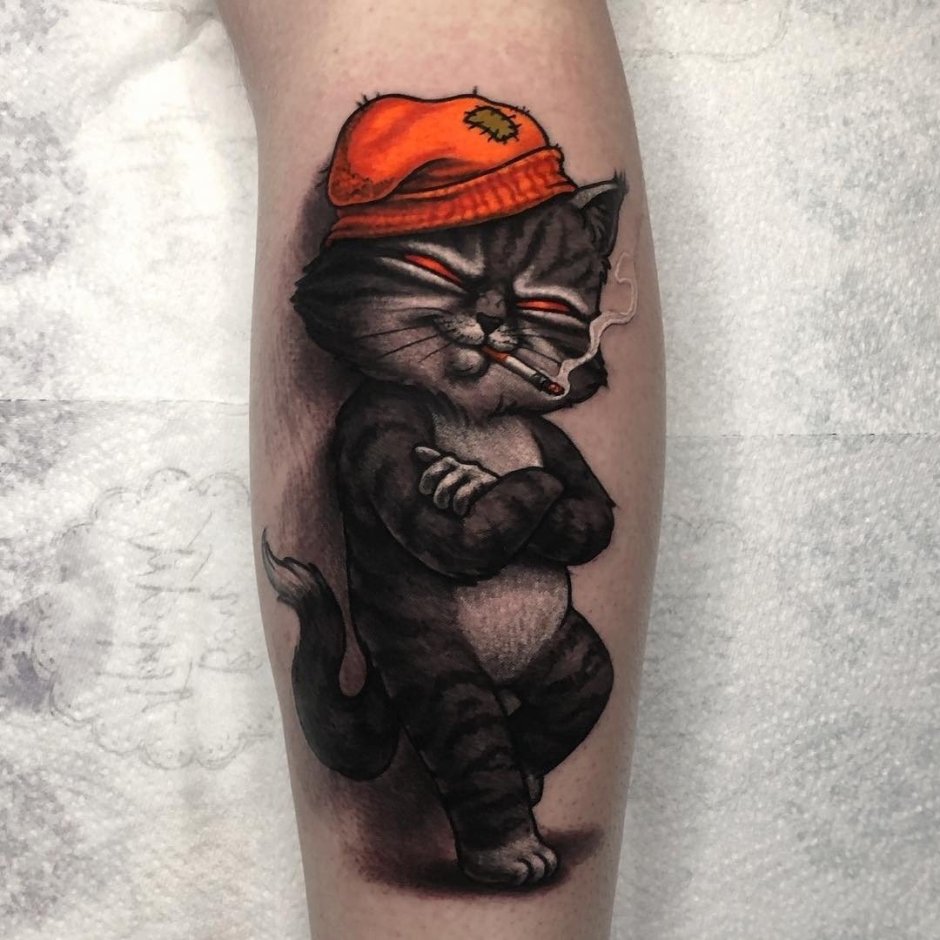 Тату кот