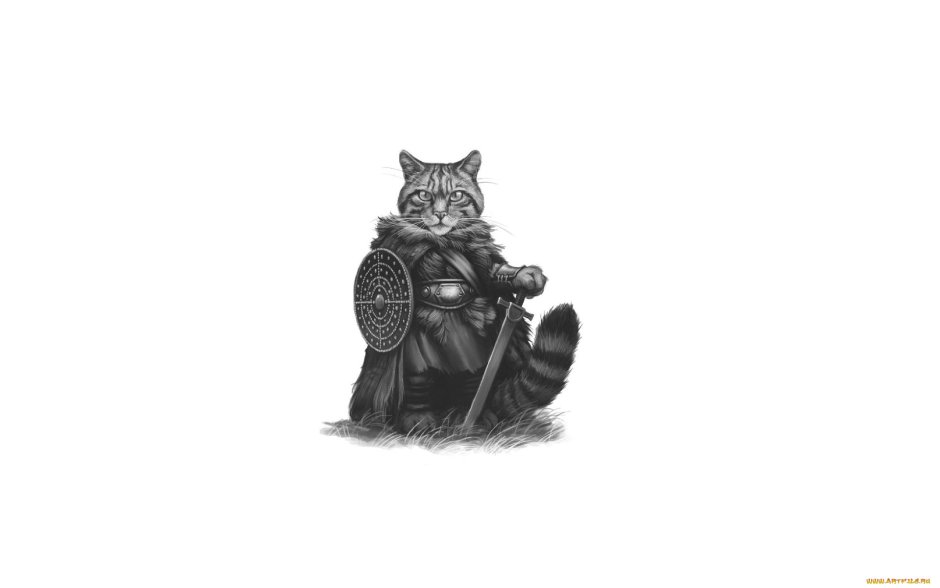Кот воин