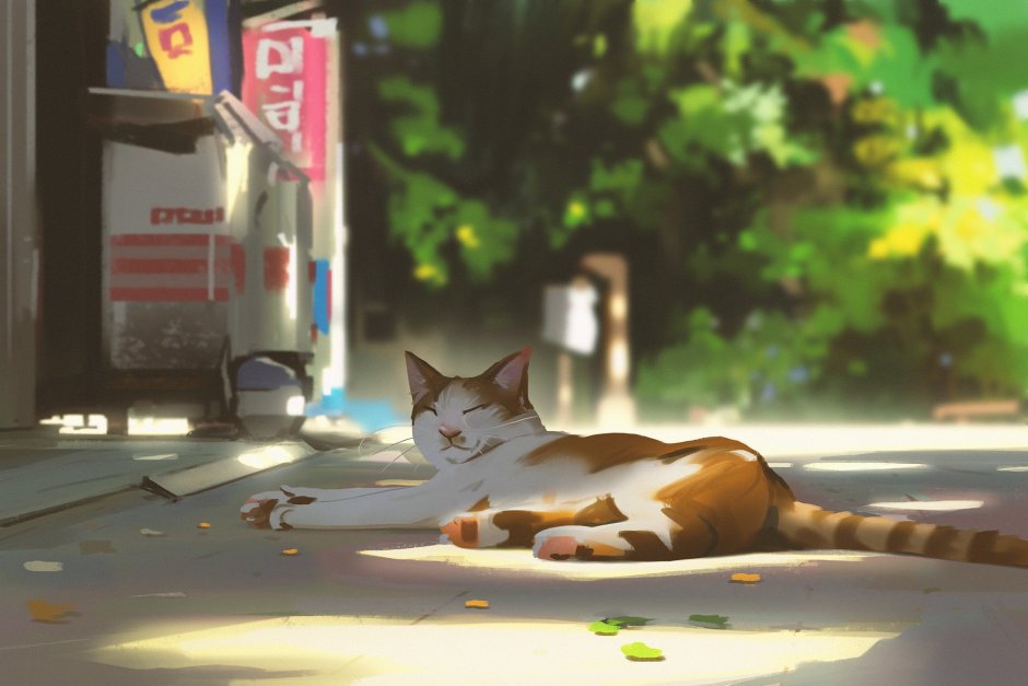 Аниме котики